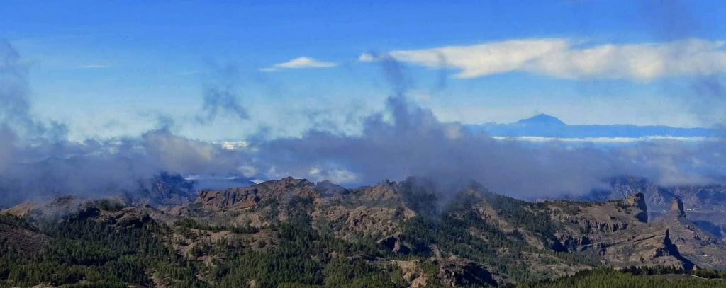 Вулкан Тейде. Вид с Гран-Канария