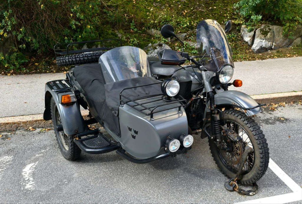 мотоцикл Урал в Стокгольме